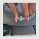 Bella Engagement Ring 3 Carat White Gold