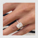 Molan Engagement Ring 3.5ct TCW, 14K Gold