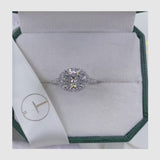Bailee Engagement Ring 2.6ct TCW, 14K Gold