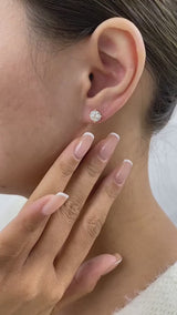 Diamond Stud Earrings, 2.00 ct TCW