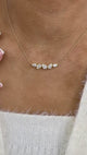 Diamond Pendant Necklace 1.9 ct Yellow Gold