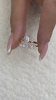 Diamond Open Fashion Ring 1.30 ct TCW, Rose Gold 14K