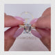 Alaya Engagement Ring 3.1ct TCW, 14K Gold