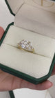 Giulia Engagement Ring 3ct TCW, 14K Gold