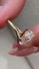 Lisette Engagement Ring 1ct TCW, 14K Gold