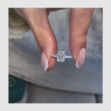Diamond 3 Stone Ring 1.20 ct TCW 18k White Gold