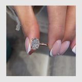 Rosalia Engagement Ring 2.1ct TCW, 14K Gold