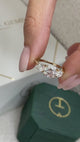 Andrea Engagement Ring 2.2ct TCW, 14K Gold