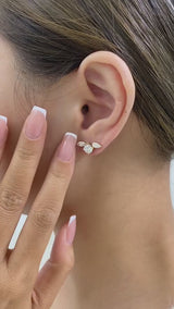 Diamond Earrings Earrings 2.1 ct Yellow Gold