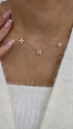 Diamond Pendant Necklace 0.8 ct Yellow Gold