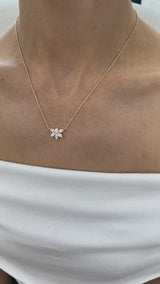 Diamond Pendant Necklace 1 ct Yellow Gold