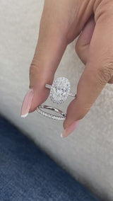 Trevane Diamond Set 2 Rings 4.1 ct TCW