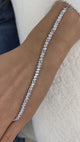 Diamond Tennis Bracelet 5 ct White Gold
