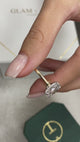 Michala Engagement Ring 2.6ct TCW, 14K Gold