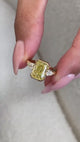 Mita Engagement Ring 2.90 Carat Yellow Gold