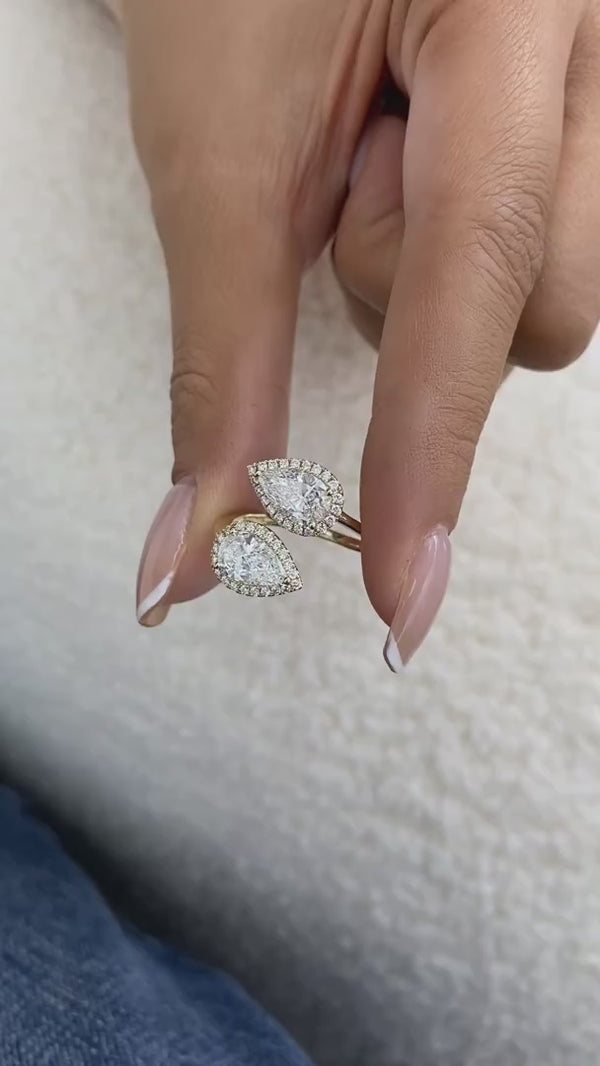 Engagement Ring 2.26 Carat Yellow Gold