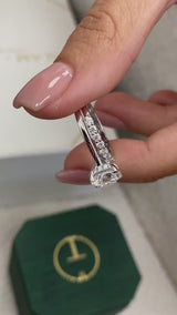 Darya Bridal Set Rings Set 2.5ct TCW, 14K Gold