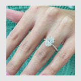 Melinda Engagement Ring 2.11 Carat Rose Gold