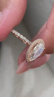 Alodie Engagement Ring 2 Carat Rose Gold