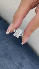 Keloza Ring 5.3 ct TCW , Solid Gold 14k