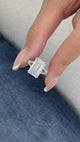 Keloza Ring 5.3 ct TCW , Solid Gold 14k