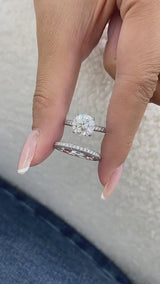 Triselle Diamond Set 2 Rings 4.2 ct TCW