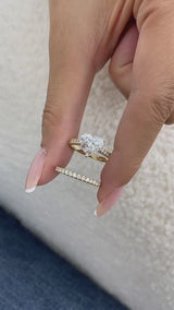 Nolisse Diamond Set 2 Rings 2.8 ct TCW