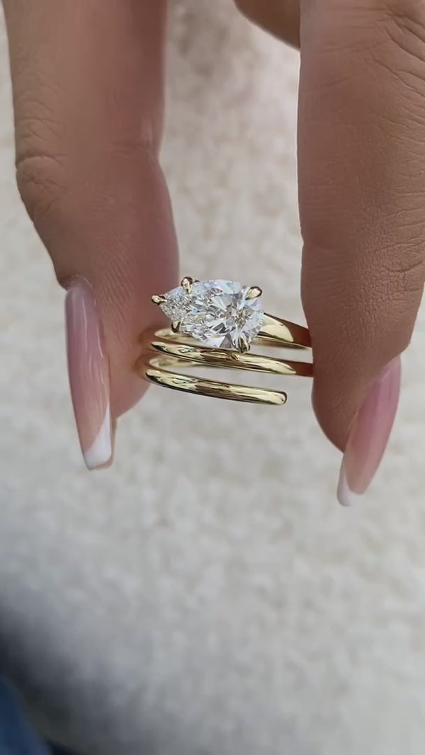 Ardellé Diamond Engagement Ring Yellow Gold