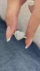 Roselle Diamond Engagement Ring, 14K Gold
