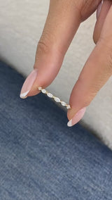 Eternity Band Ring 0.4ct TCW, 14K Gold