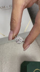 Aspen Engagement Ring 1.8ct TCW, 14K Gold