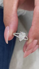 Clara Engagement Ring 1ct TCW, 14K Gold