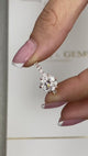 Brynlee Engagement Ring 2.8ct TCW, 14K Gold