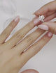 Rebecca Engagement Ring 3.05 Carat White Gold