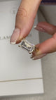 Milan Engagement Ring 5ct TCW, 14K Gold