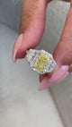 Liv Engagement Ring 3.4ct TCW, 14K Gold