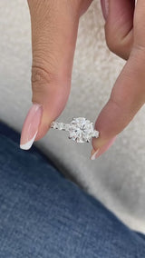 Lumexia Diamond Engagement Ring 4.2 ct TCW