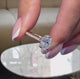 Laurel Engagement Ring 2ct TCW, 14K Gold