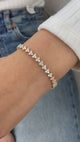 Diamond Tennis Bracelet 4 ct Yellow Gold