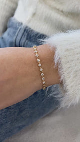 Diamond Tennis Bracelet 1.6 ct Yellow Gold