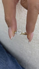 Liora Diamond Engagement Ring Yellow Gold 18k