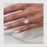 Lissa Engagement Ring 3.2ct TCW, 14K Gold