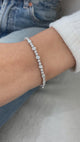 Diamond Tennis Bracelet 5 ct White Gold