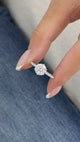 Nolene Ring 1.9 ct TCW , Solid Gold 14k