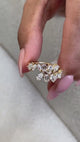 Diamond Statement Fashion Ring 1.45 ct TCW, Yellow Gold 14K