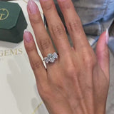 Nini Engagement Ring 3 Carat Yellow Gold