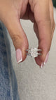 Cinzia Engagement Ring 2.1ct TCW, 14K Gold