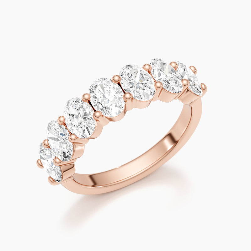 Wren - 3.50 Carat Wedding Anniversary Half Eternity Ring