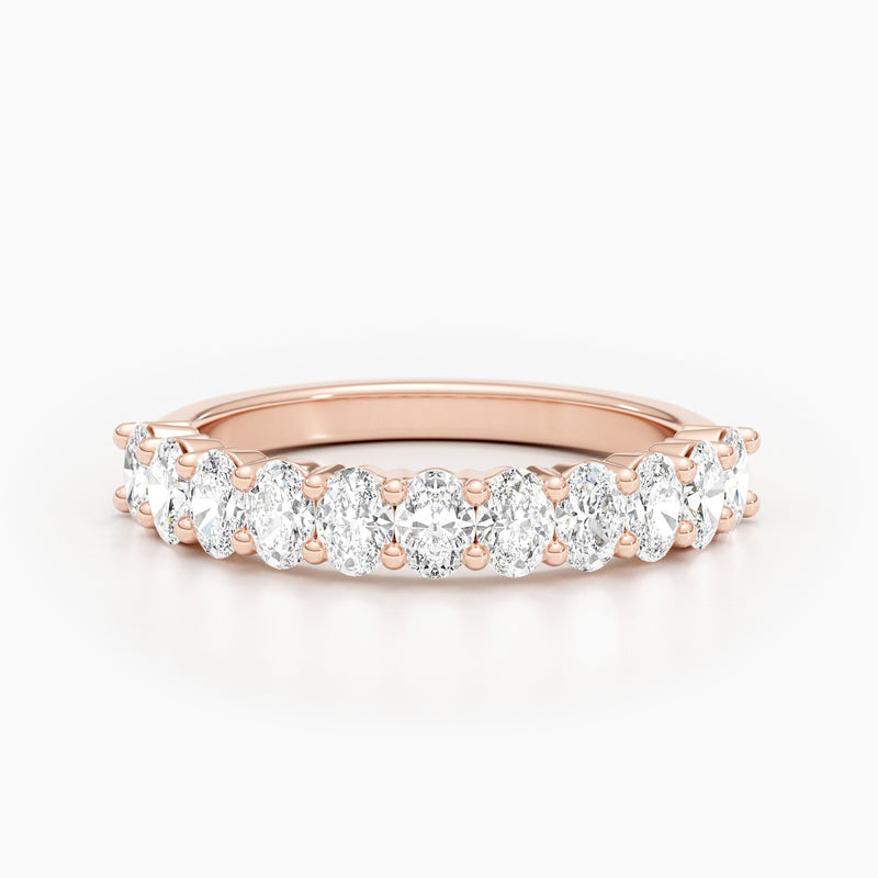 Sydney - 1.20 Carat Wedding Anniversary Half Eternity Ring