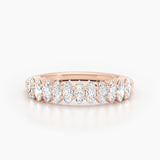 Tessa - 1.80 Carat Wedding Anniversary Half Eternity Ring